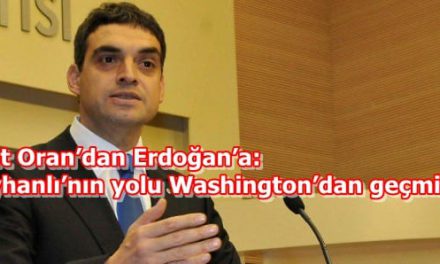Umut Oran'dan Erdoğan'a: "Reyhanlı'nın yolu Washington'dan geçmiyor"