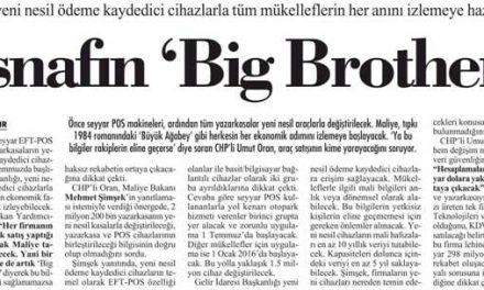 Esnafın "Big Brother"ı-Cumhuriyet