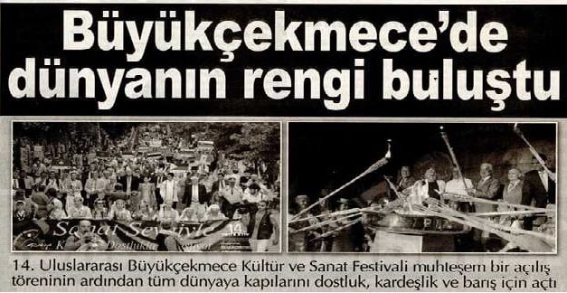 Büyükçekmece'de dünyanın rengi buluştu-İstanbul İstiklal Gazetesi
