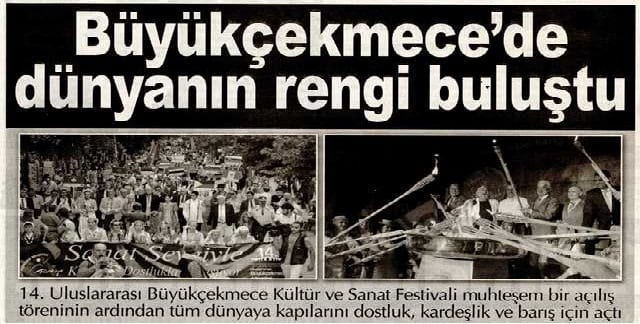 Büyükçekmece'de dünyanın rengi buluştu-İstanbul İstiklal Gazetesi