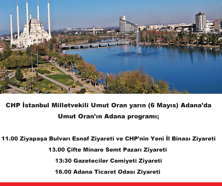 Umut Oran yarın Adana’da