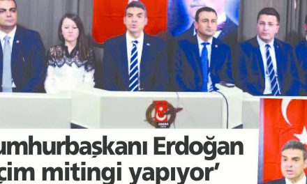 Cumhurbaşkanı Erdoğan Seçim Mitingi Yapıyor – Adana Toros