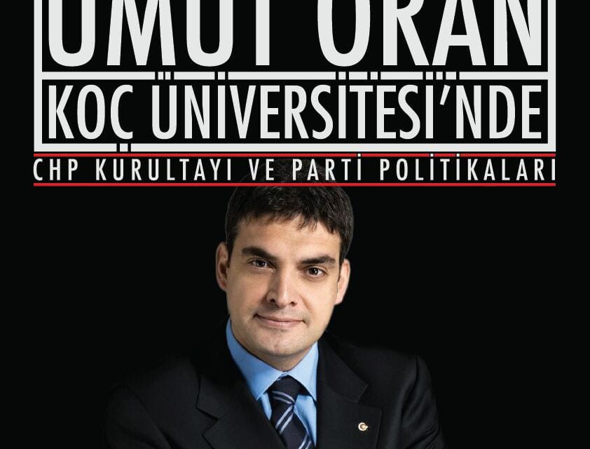 Yarın Koç Üniversitesi EkoPolitik Kulübü'nün konuğuyum